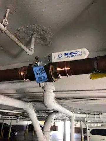 Copper pipe repair and valve work for Backflow Testing in Amber